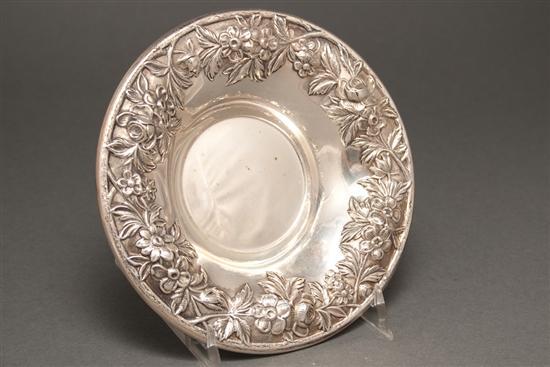 American repousse silver bowl  7860d