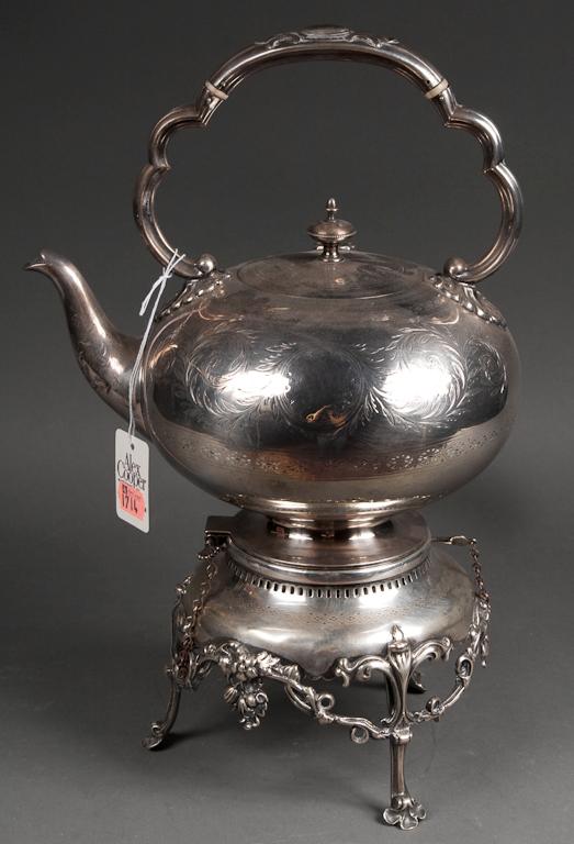 Victorian Sheffield silver plated 7862d