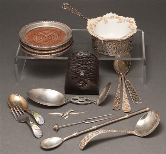 Assorted American silver serving 78647