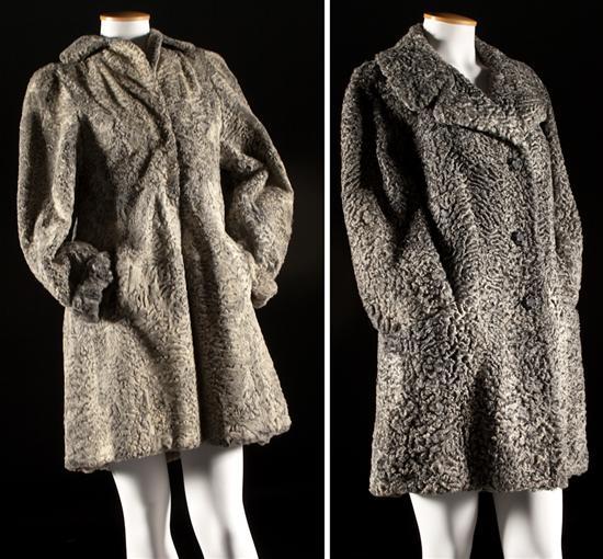 Two Persian lamb coats 786d2