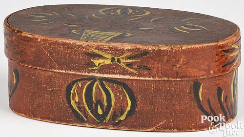 PENNSYLVANIA BENTWOOD DRESSER BOX,