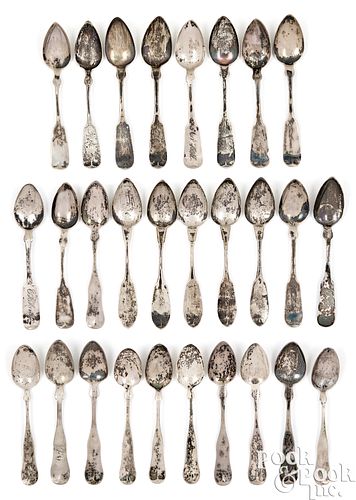 COIN SILVER SPOONSCoin silver spoons