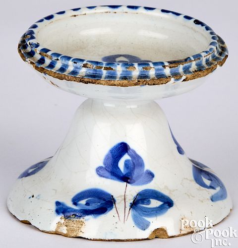 ENGLISH DELFTWARE SALT, EARLY 18TH