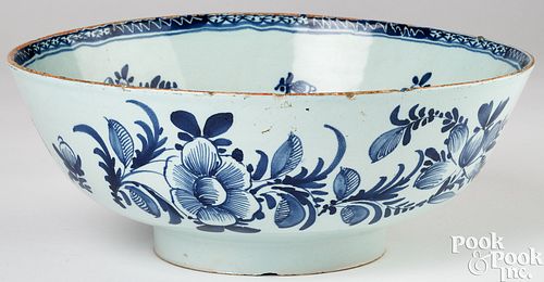 DELFTWARE BOWL MID, 18TH C.English