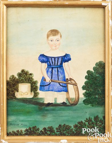 WATERCOLOR PORTRAIT OF A YOUNG