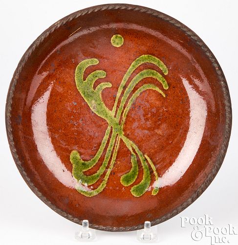 PENNSYLVANIA EARTHENWARE PLATE,