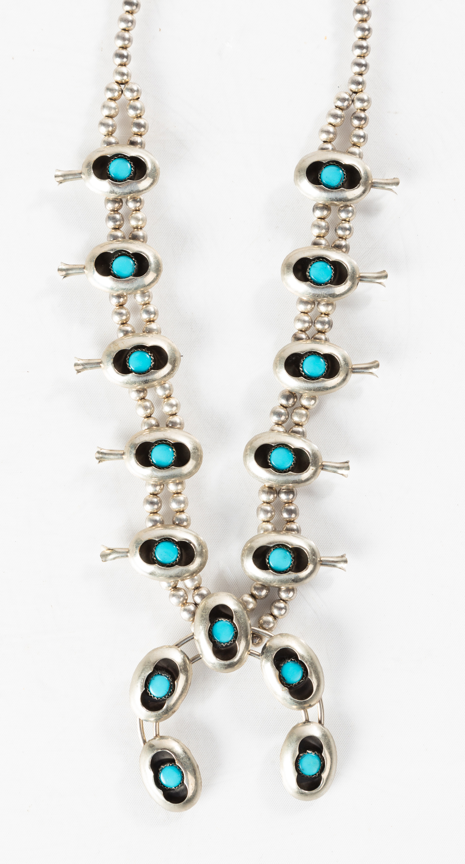 NAVAJO TURQUOISE & SILVER SHADOW