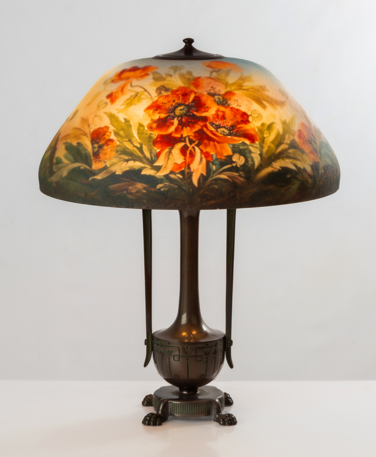 MOE BRIDGES POPPY TABLE LAMP Early