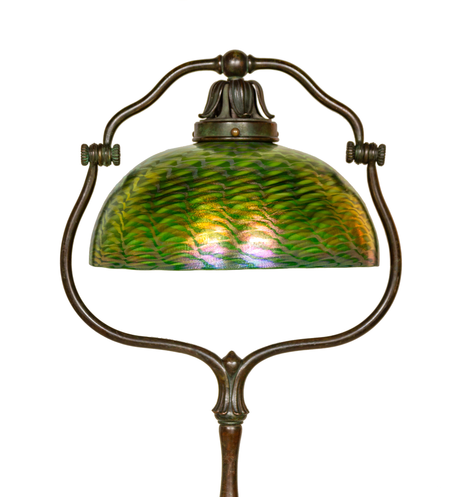 TIFFANY STUDIOS DAMASCENE FLOOR LAMP