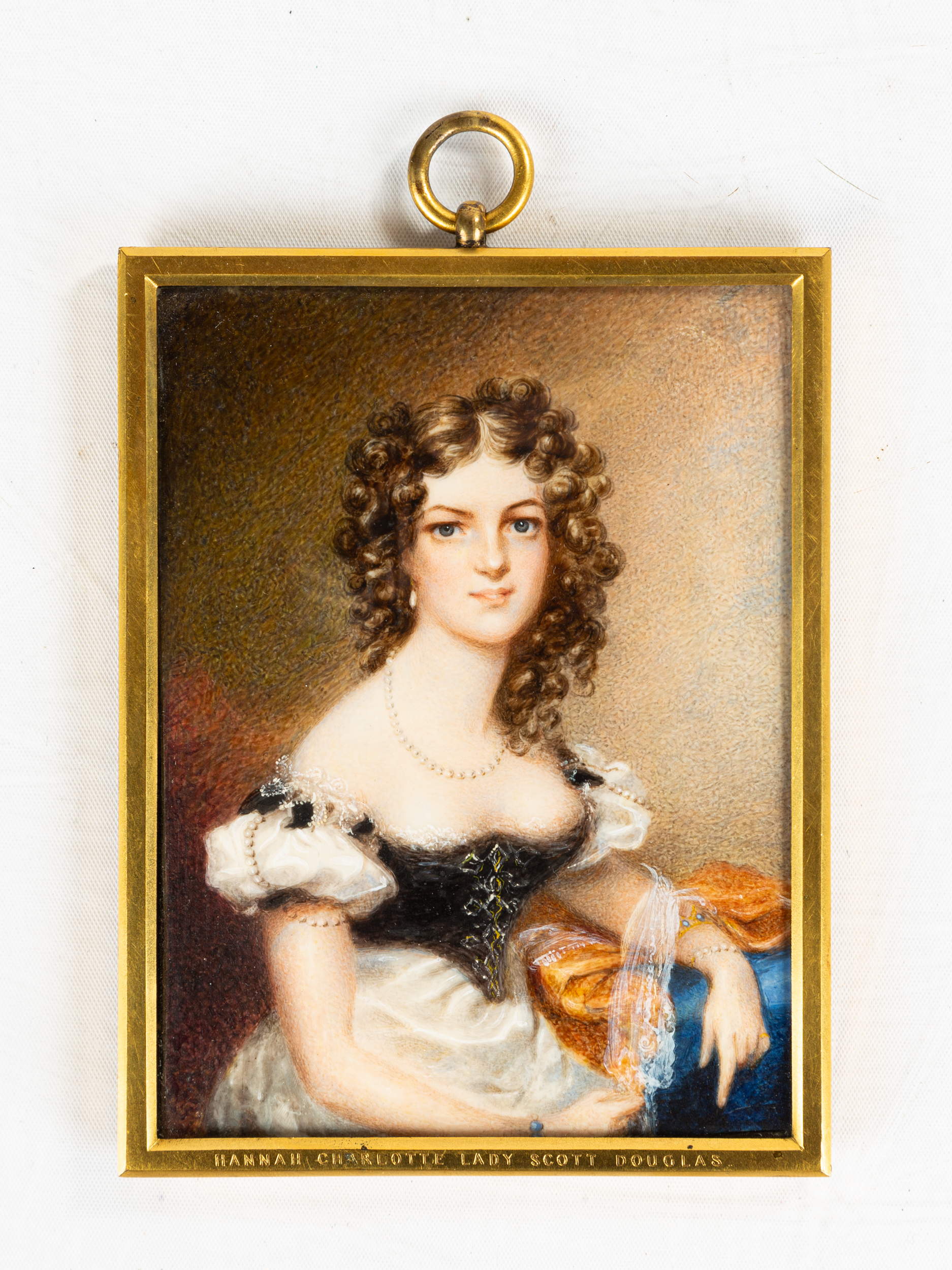 MINIATURE PORTRAIT OF HANNAH CHARLOTTE