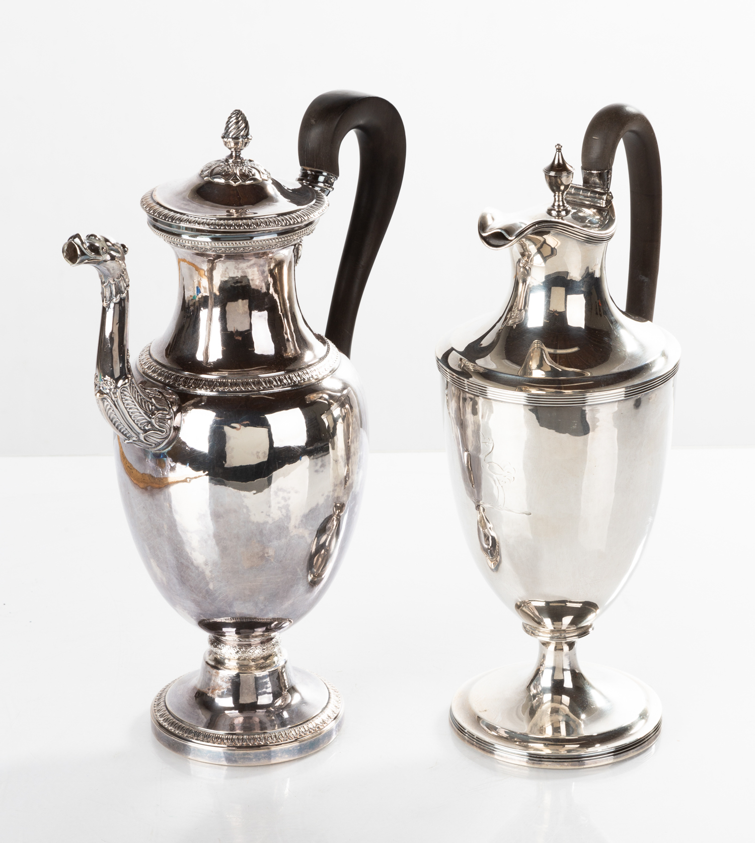 18TH CENTURY ENGLISH STERLING EWER