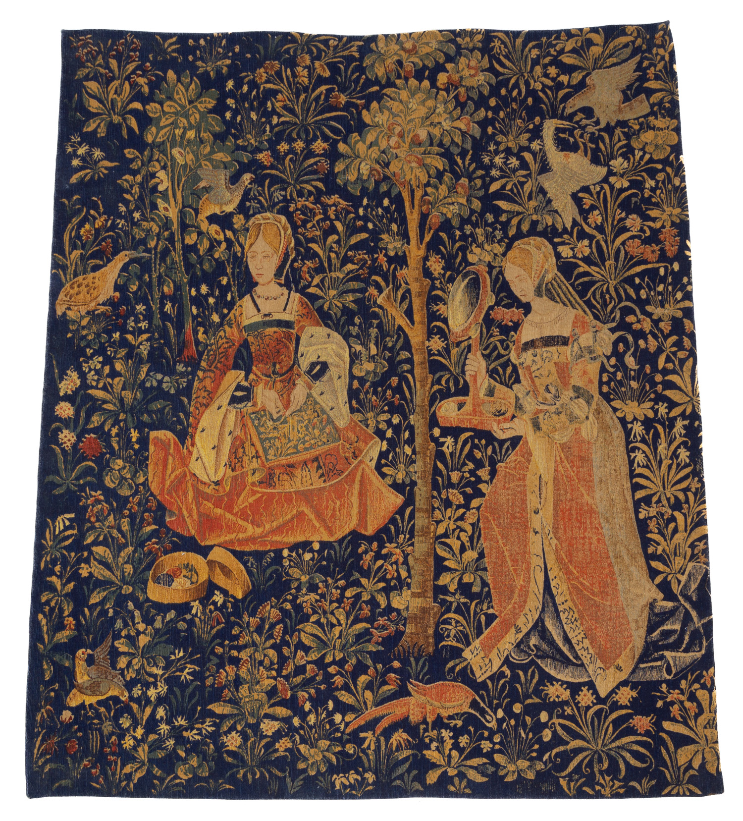 MEDIEVAL STYLE TAPESTRY Screen printed