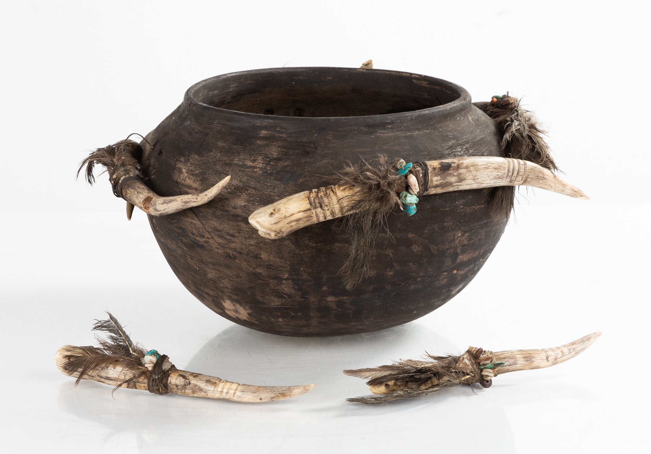 ZUNI FERTILITY FETISH BOWL Made