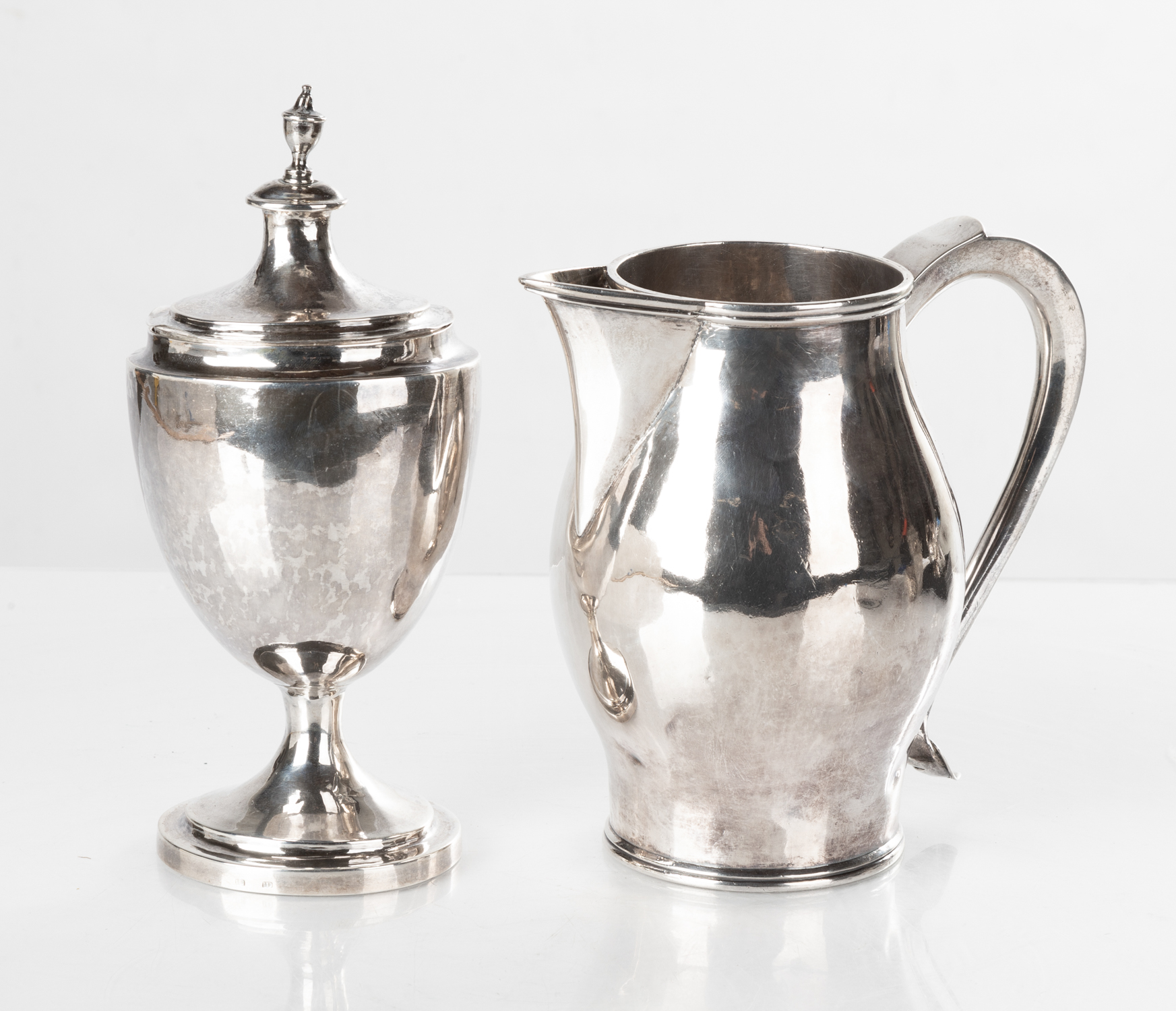 EARLY AMERICAN SILVER COVERED SUGAR