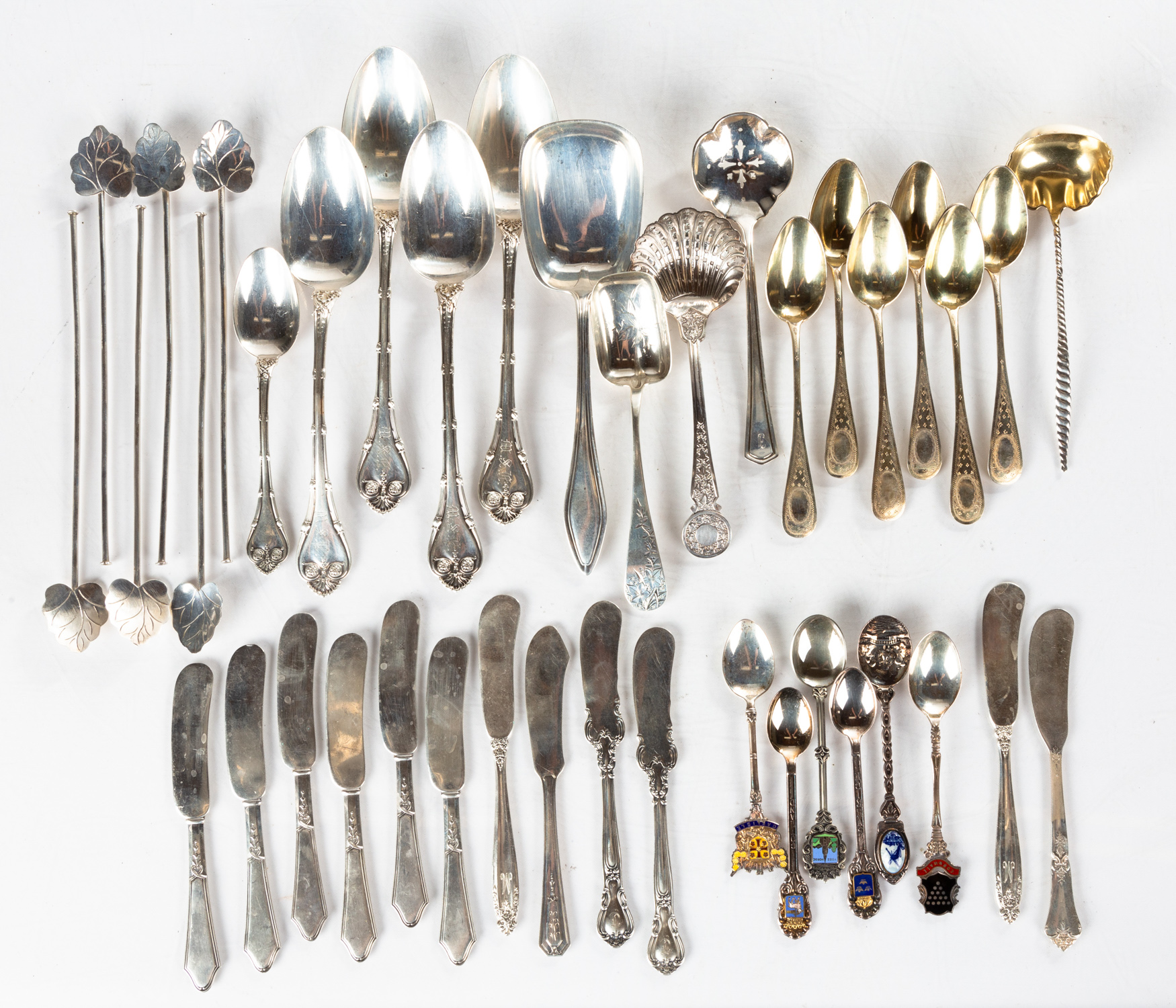 STERLING SILVER FLATWARE Including