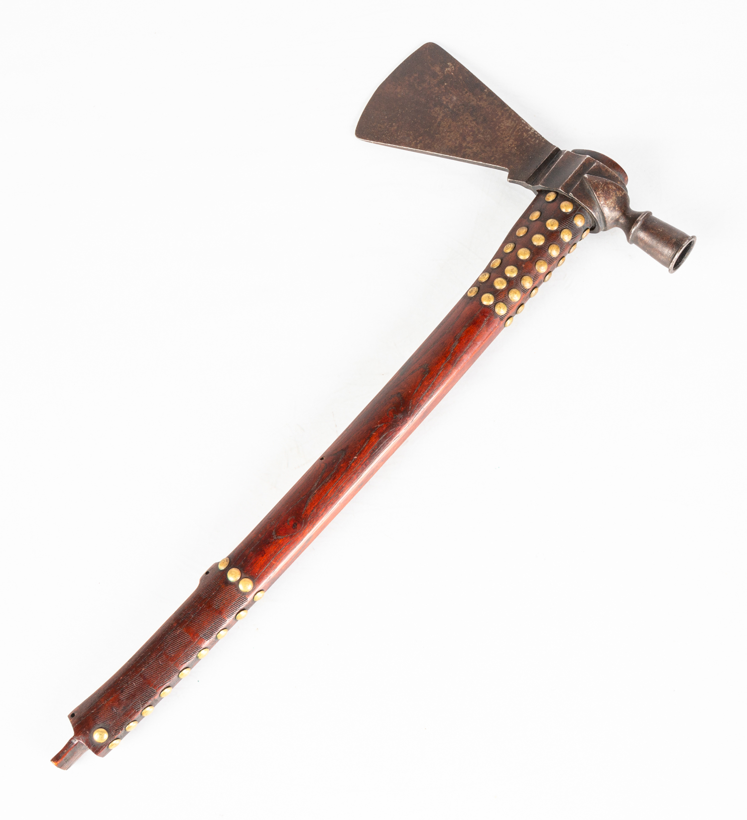 NATIVE AMERICAN PLAINS INDIAN PIPE TOMAHAWK