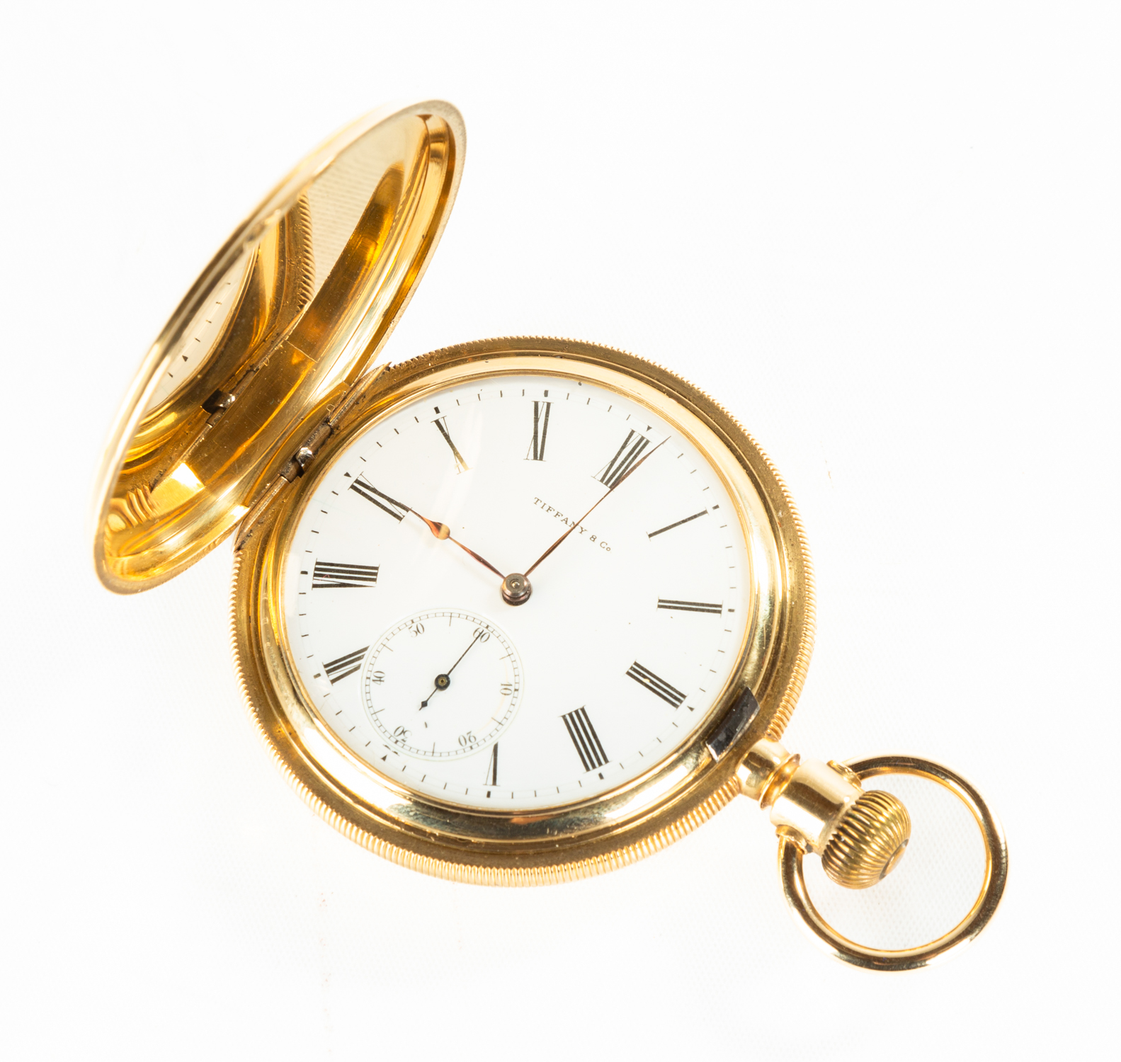 TIFFANY & CO. 18K GOLD POCKET WATCH