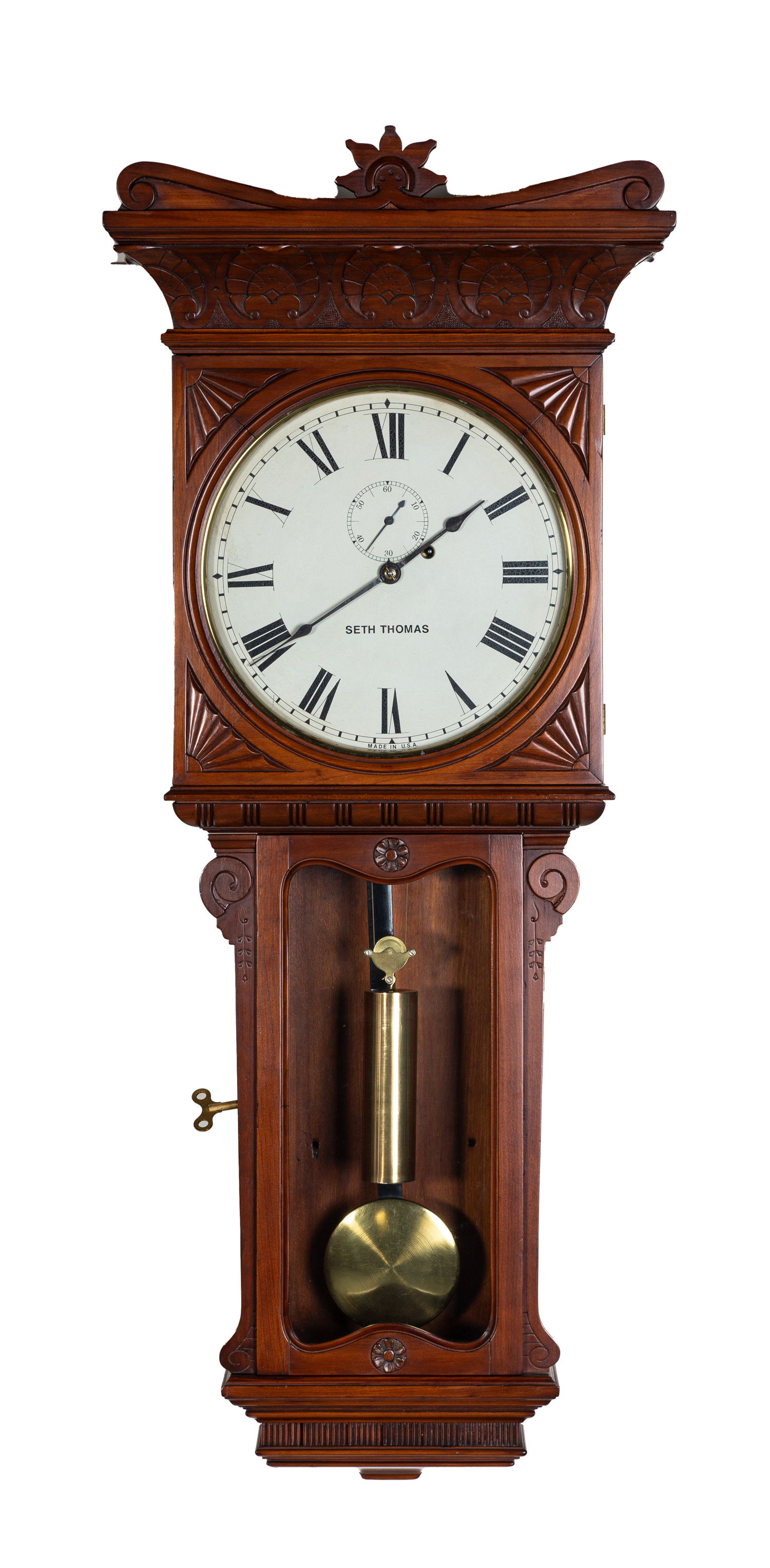 SETH THOMAS REGULATOR NO. 7 WALL CLOCK