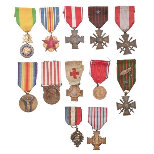 WWI, France, Croix de Guerre with oak