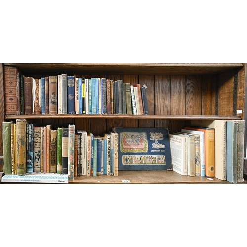 Books. Two shelves of antiquarian