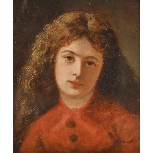 English School, 19th c - Portrait