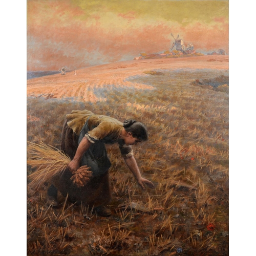 Arthur Foord Hughes (1856-1934) - Gleaning,