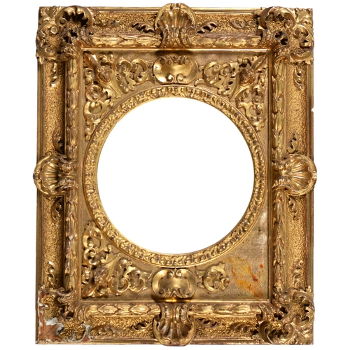 A giltwood and composition picture