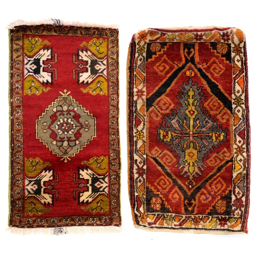 Two Turkish Kirsehir yastiks, 84