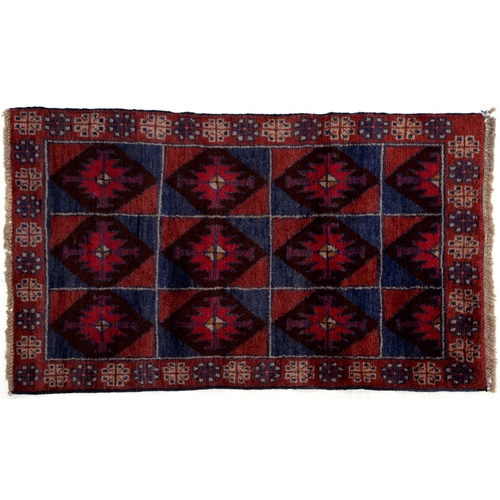 A Persian Baluch rug, 134 x 80cm