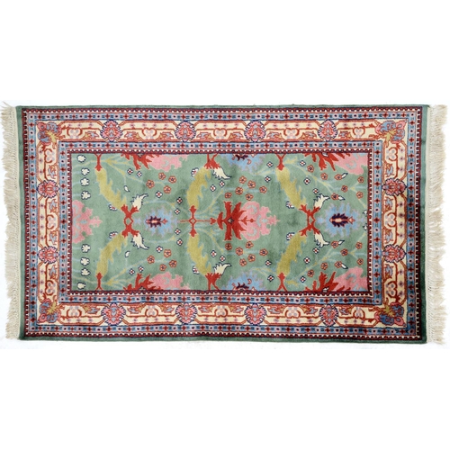 An Indian rug, 153 x 90cm