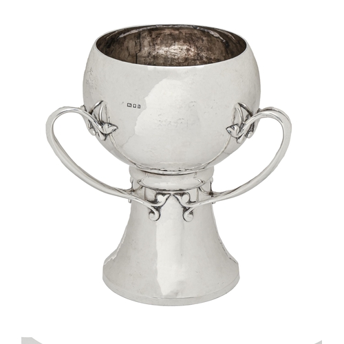 A George V Art Nouveau silver cup,