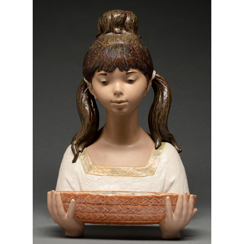 A Lladro stoneware sculpture of the