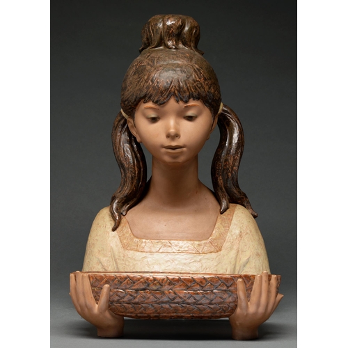 A Lladro stoneware sculpture of the