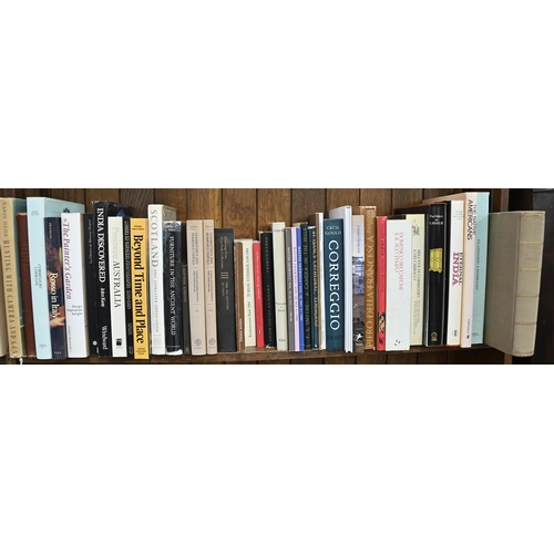 Books. One shelf of art history