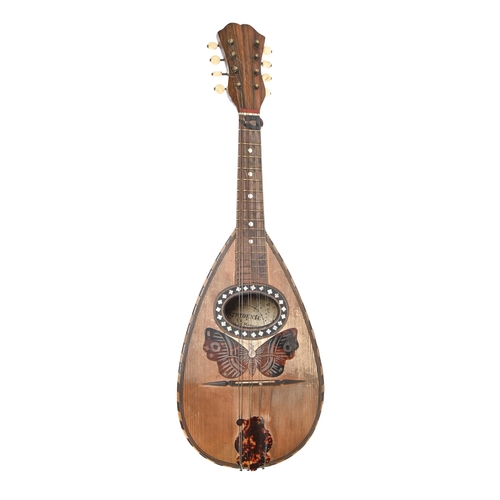 An eight string bowl back mandolin,
