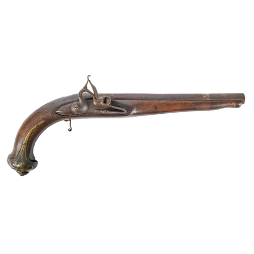 An English full stocked 20 bore flintlock