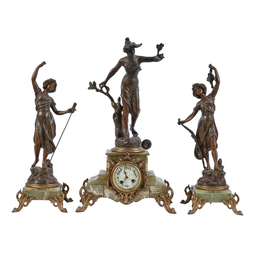 A French fin de siecle bronzed