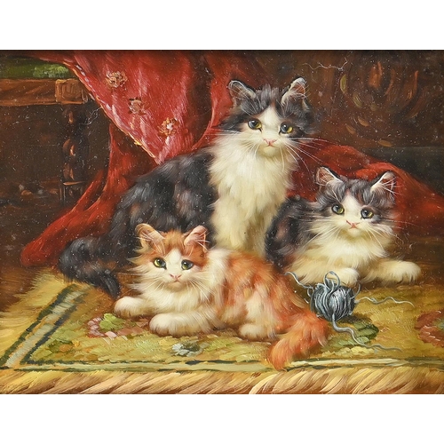 20th / 21st c - Three Kittens,