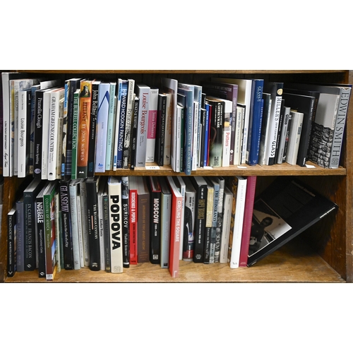 Books. Two shelves of art history