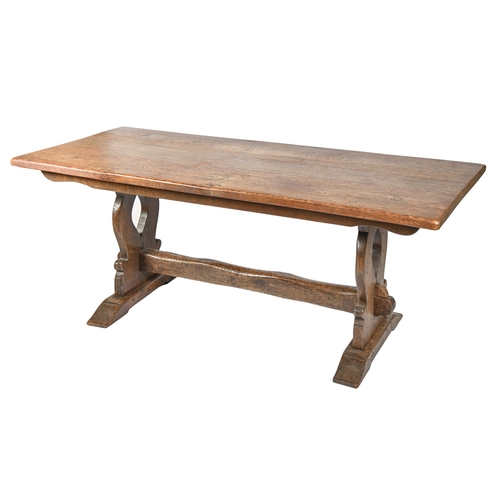 An oak dining table, second quarter