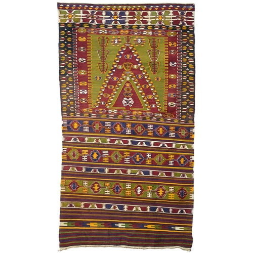 A Turkish Konya prayer Kilim rug, mid