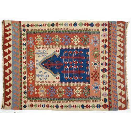 A Turkish Konya prayer Kilim rug,