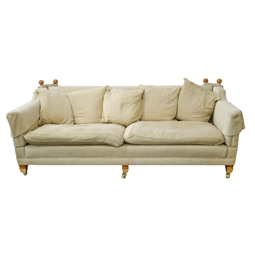 A Duresta sofa of knole type, with