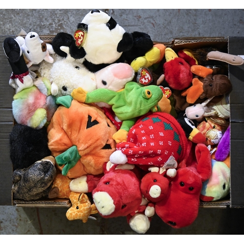 A quantity of TY Beanie Babies