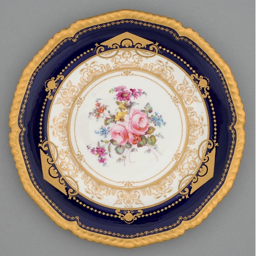 A Royal Crown Derby dessert plate,