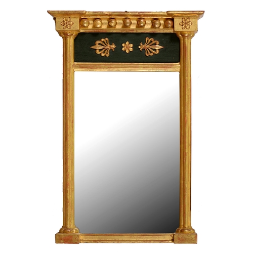 A Regency giltwood mirror, with
