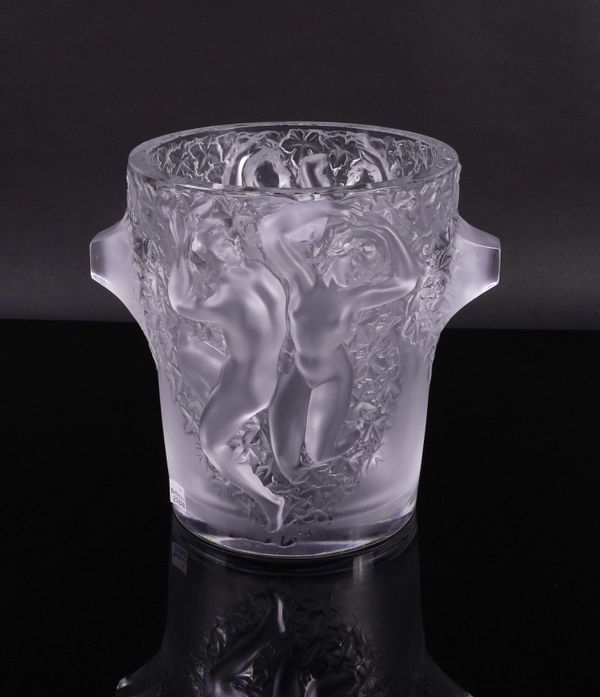 `GANYMEDE'. A LALIQUE FROSTED GLASS