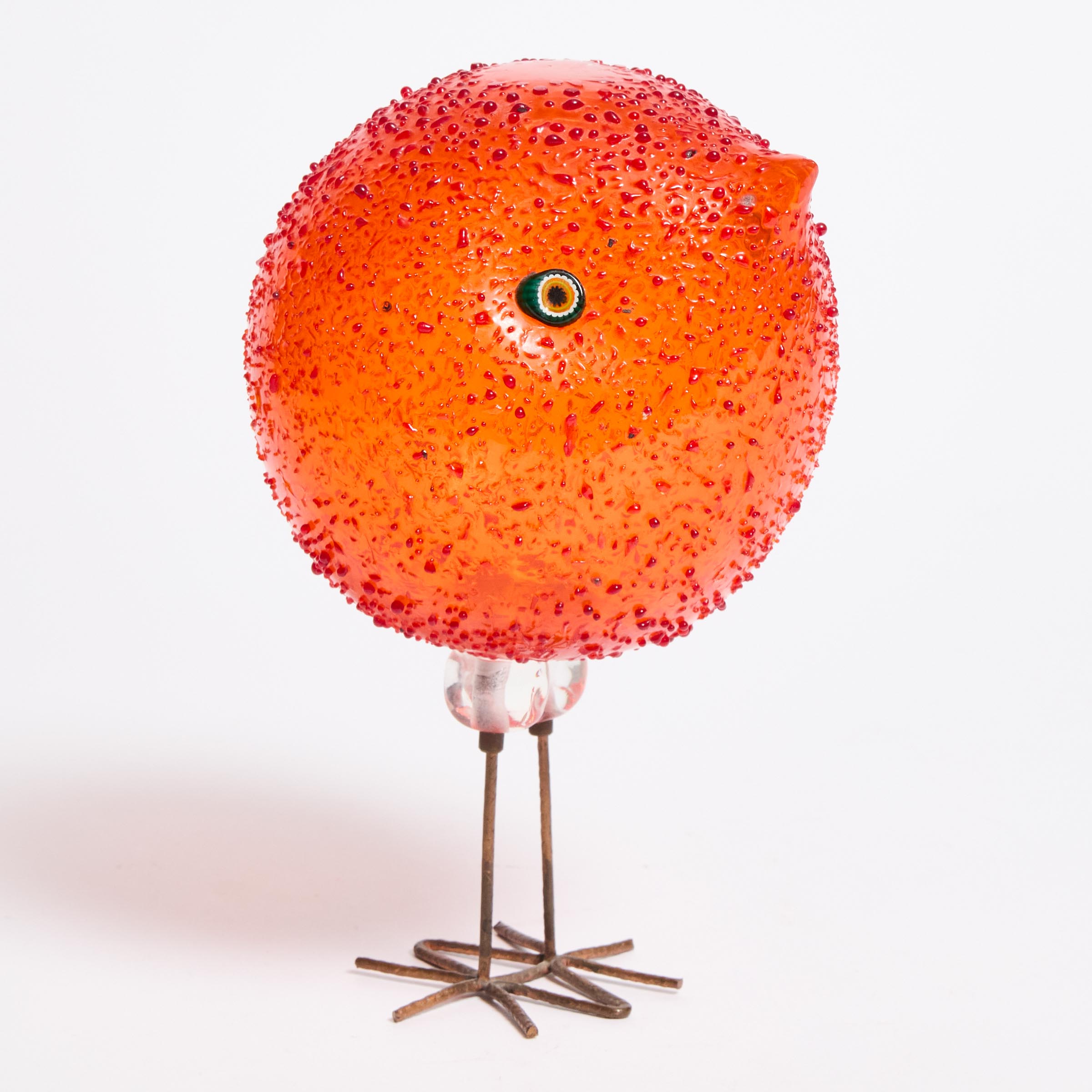 Vistosi ‘Pulcino’ Orange Glass