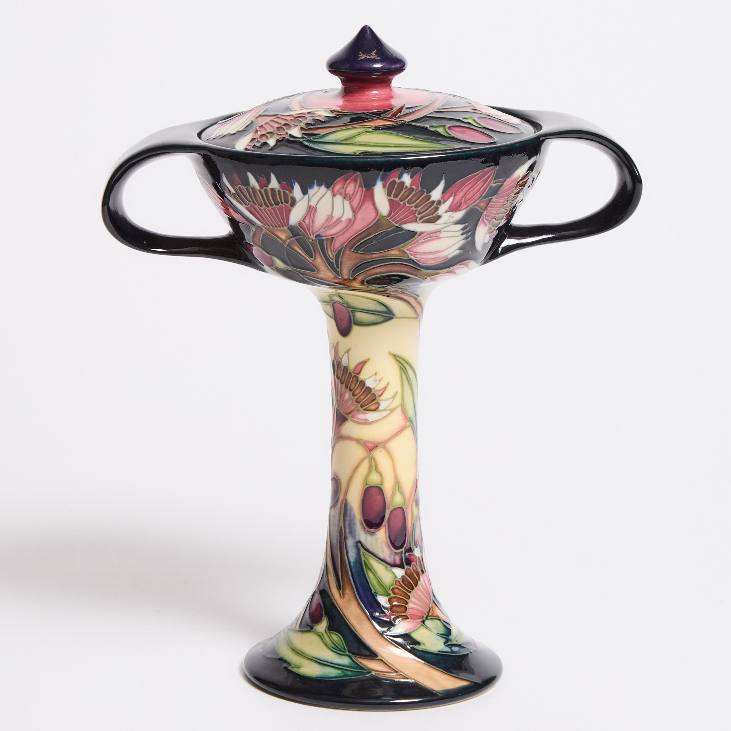 Moorcroft 'Symphony' Covered Bonbonnière,