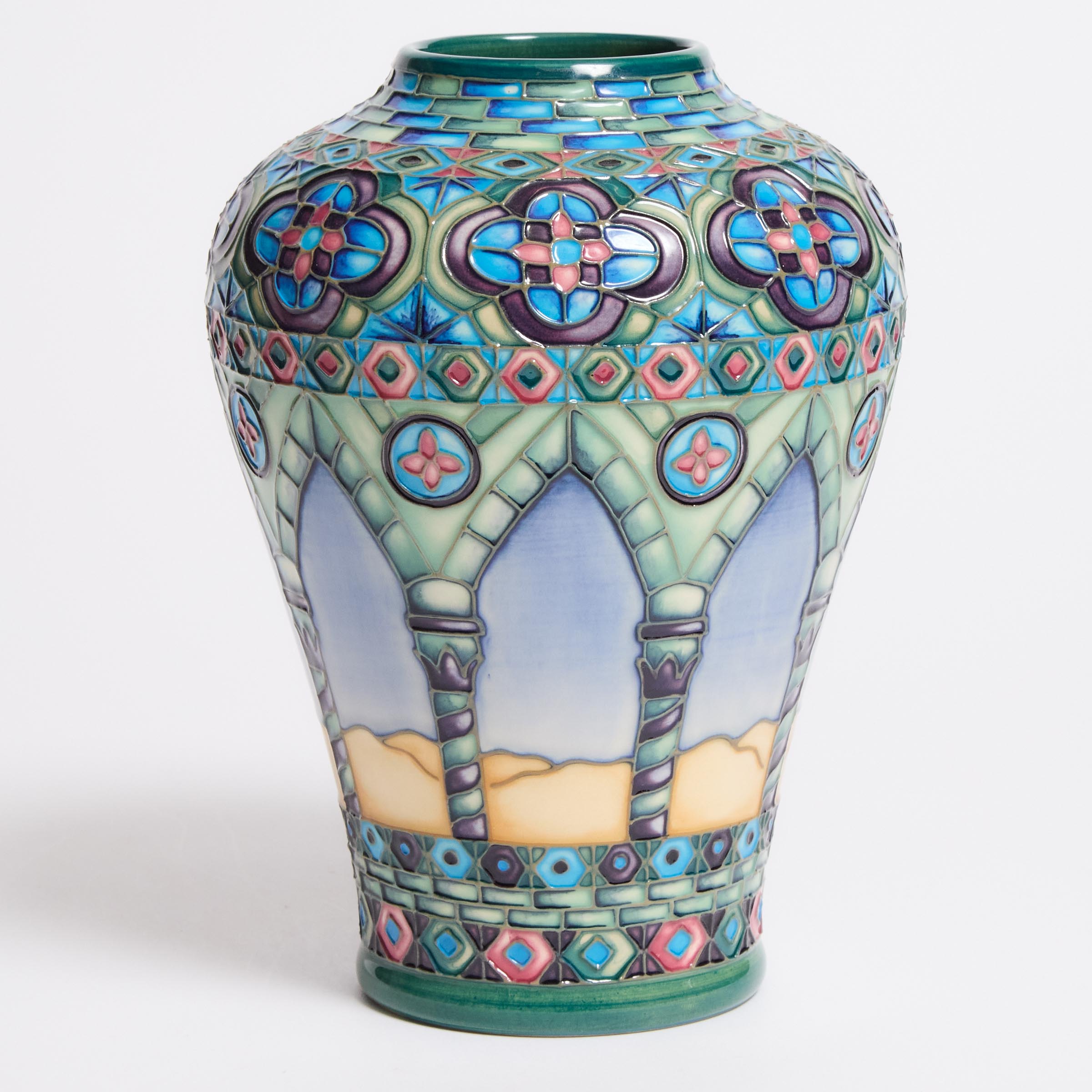 Moorcroft 'Meknes' Vase, Beverley